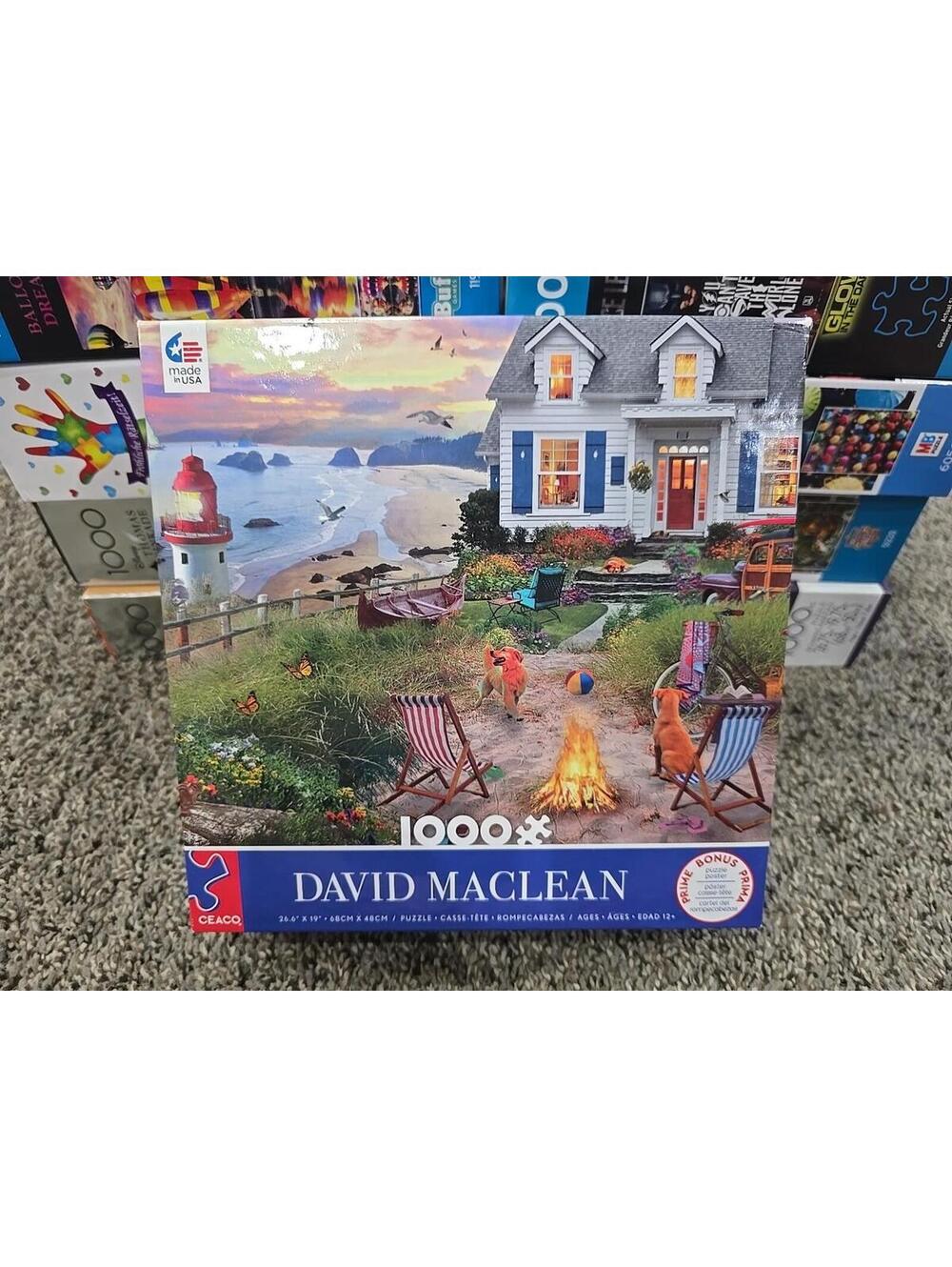 Ceaco Coast Lighthouse Maclean 1000pc 2021 Puzzle